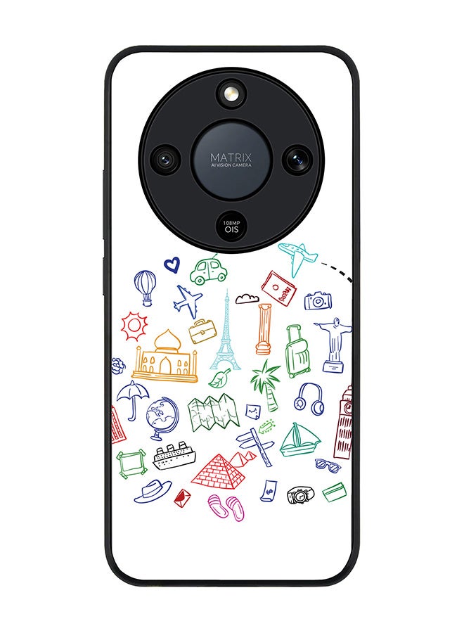 For Honor X9d / Magic8 Lite / X70 Case,Slim fit Camera Protection, Shockproof Thin Phone cover  - Traveler